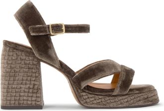 Castaner Schoenen, Dames, Bruin, 40 EU, Katoen, Vero Sandal