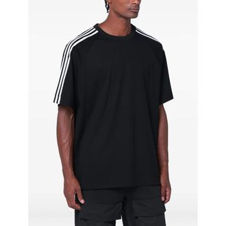 Yohji Yamamoto 3-stripes Raglan-sleeve T-shirt
