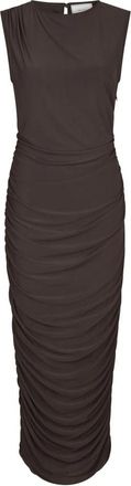 Neo Noir Kleedjes - Dames - Casual kleedjes - Bruin - XL - Kleedjes