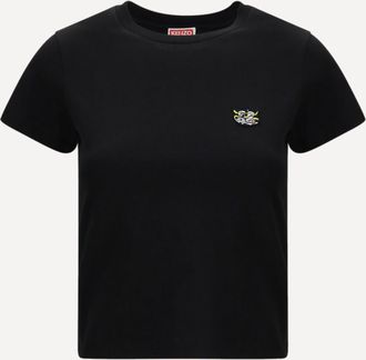Kenzo Cotton T-shirt with the embroidered Wild Tiger Female XS