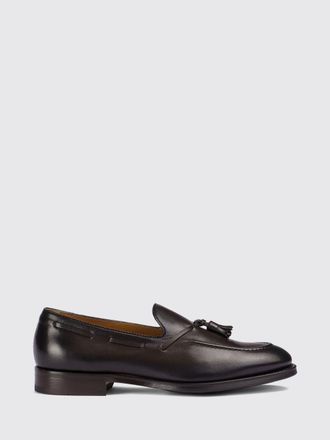 Doucal's Tassel Loafers in Smooth Calfskin with Leather and Rubber Sole