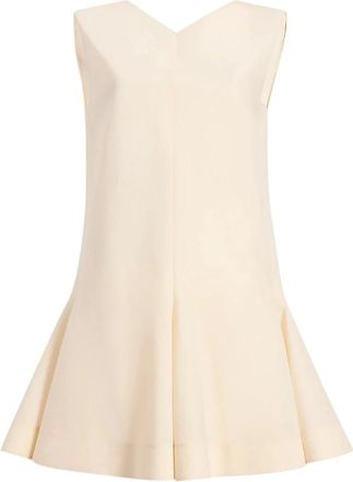 Khaite Mini Jurk - Dames - Korte kleedjes - Beige - XS - Kleedjes