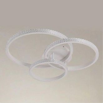Trade Shop Trade Shop - Copy Of Plafoniera Led 24w Cerchio Effetto Cristallo Bianco Luce Fredda Calda Naturale 31715