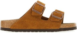 Birkenstock Arizona Narrow Fit - Dames - Sandalen - Bruin - 36 EU - Leer - Schoenen