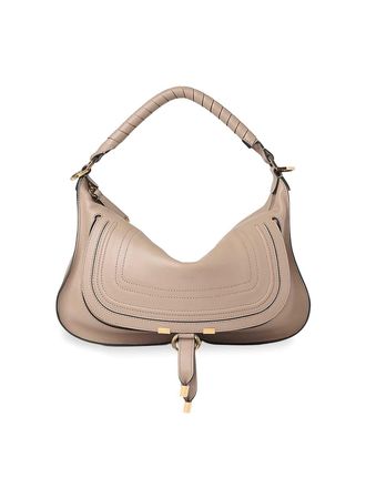 Chlo&eacute; Marcie Leather Shoulder Bag