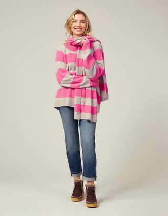 Nooki Design Womens ALEXA SCARF-PINK MIX - Size: ONE