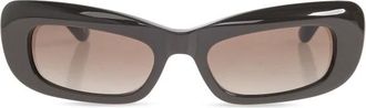 Balenciaga Diva Rectangle Zonnebrillen - Dames - Zonnebrillen - Bruin - ONE Size - Nylon - Accessoires