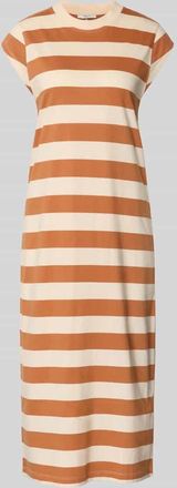 Pepe Jeans London Flie&szlig;endes Freizeitkleid aus reiner Baumwolle in Hellbraun, Gr&ouml;&szlig;e XS