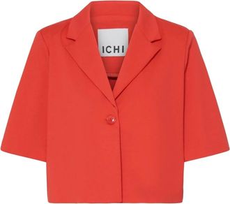 Ichi Giacche - - Jackets - Donna - Rosso - M
