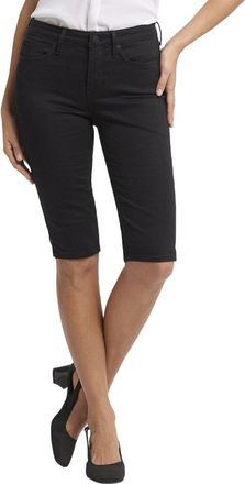 NYDJ Nydj Petite Sophie Black Capri Jean