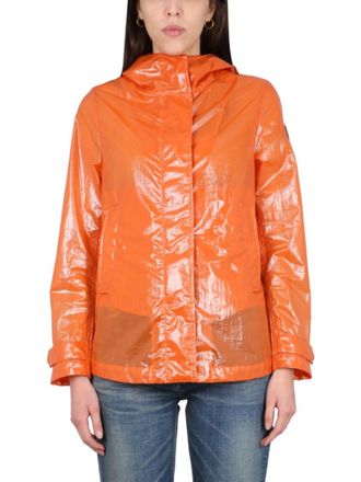 Colmar Glossy Waxed Jacket With High Neck