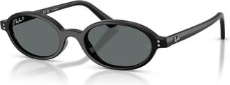 Ray-Ban Khal Zonnebrillen - unisex - Zonnebrillen - Zwart - 51 MM - Nylon - Accessoires