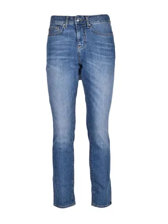 A|X Armani Exchange Skinny Fit Denim Jeans With Five-Pocket Design And Zip Closure