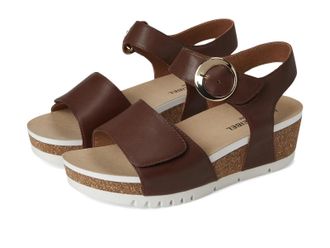 Josef Seibel Quinn 16 Sandals Womens Cognac Leather Platform ZOGG3313