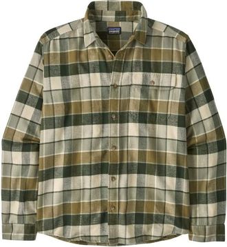 Patagonia L/S LW Fjord Flannel Shirt Hemd für Herren | oliv