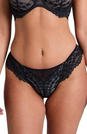 Hunkem&ouml;ller Daisy Thong in Caviar at Nordstrom, Size Xx-Large