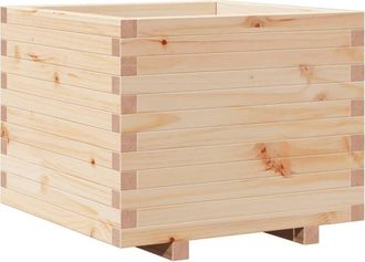 vidaXL Garden Planter 60x60x49.5 cm Solid Wood Pine Vidaxl
