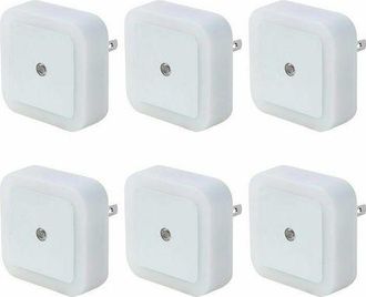 OEM Luz Nocturna Led Autom&aacute;tica Para Ni&ntilde;os, Juego De 6, Luz Nocturna Infantil Con Sensor De Luz, Luz Nocturna Enchufable Para Dormitorio, Habitaci&oacute;n Infan