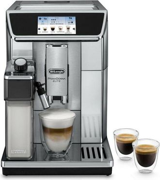 DeLonghi Ecam 650.75.ms M&aacute;quina De Espresso Autom&aacute;tica Con Molinillo Primadonna Elite - Acero Inoxidable