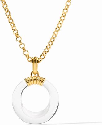 Julie Vos Womens Madison Statement Pendant In Gold