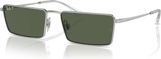 Ray-Ban Gepolariseerde Zonnebril - unisex - Accessoires - Grijs - Maat: 56 MM