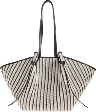 Yuzefi Grote Mochi Shopper Tas - Dames - Shoppers - Beige - ONE Size - Katoen - Tassen