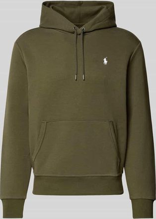 Polo Ralph Lauren Hoodie mit Label-Stitching in Oliv, Größe XXL