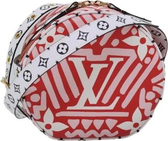 Louis Vuitton Pre-owned Canvas Cross Body Bag - Dames - Vintage Schoudertas - Rood - ONE Size - Vintage