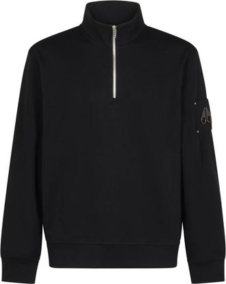 Moose Knuckles Heren, Sweatshirts & Hoodies, Zwart, Maat: XL Katoen