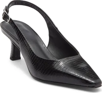 Nordstrom Rack Gwen Pump in Black Lizard at Nordstrom Rack, Size 9.5