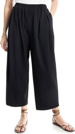 Max Studio Ponte Barrel Pants in Black at Nordstrom Rack, Size X-Small