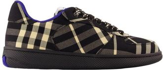 Burberry Womens Terrace Sneaker Black Synthetic