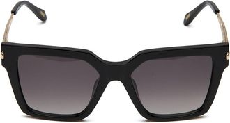 Just Cavalli Zonnebril Glanzend Zwart