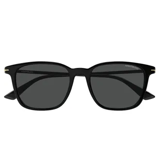 Montblanc Sunglasses Mb0338 S 001 Black/Grey Men