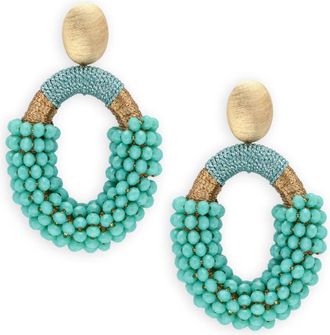 Lott. Gioielli Lott. Gioielli, Accessoires, Dames, Blauw, ONE Size, Blauwe Ovale Combi Sieraden voor Vrouwen