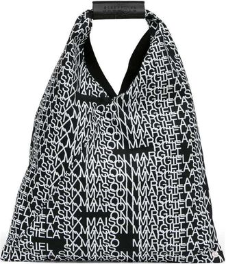 Maison Margiela Borsa Con Stampa Logo Giapponese