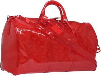 Louis Vuitton Pre-owned Boston Bag - Dames - Vintage Weekendtas - Rood - ONE Size - Vintage
