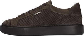 Antony Morato Heren Sneakers Mmfw 01938 - Heren - Sneakers - Bruin - 40 EU - Schoenen