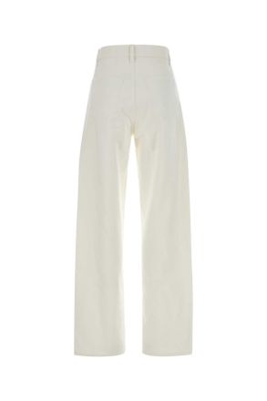 Jil Sander J03ka0356j46463 102 Porcelain Exterior: Cotton Jean