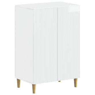 vidaXL Armario Zapatero Arnhem 59,5 X 39,5 X 90 Cm Blanco Brillante Vidaxl