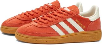 adidas Vintage Handball Spezial Sneakers Retro Stijl - Heren - Skateschoenen - Rood - 46 EU - Su&egrave;de - Fitness