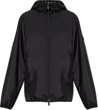Moncler Vandelli Omkeerbare Jas met Capuchon - Heren - Zomerjassen - Zwart - S - Nylon - Jassen