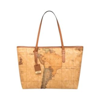 Alviero Martini 1A Classe Tote Bags, female, Brown, Size: ONE SIZE Shopping Grande