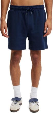 Cotton On Mens Everyday Fleece Short in Indigo at Nordstrom, Size Xx-Large