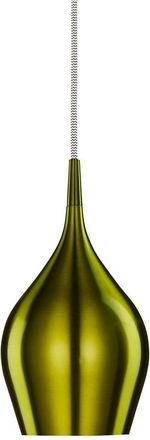 Searchlight Dimmbare Pendellampe Vibrant ø 12 cm - Grün metallic