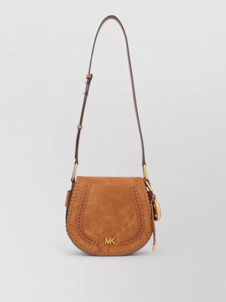 Michael Kors shoulder bag tassel detail adjustable strap