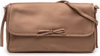 Balenciaga Pre-owned Balenciaga Distressed Satin Leopolda Pochette Ladies LS1HIQR3YIVCOCGG