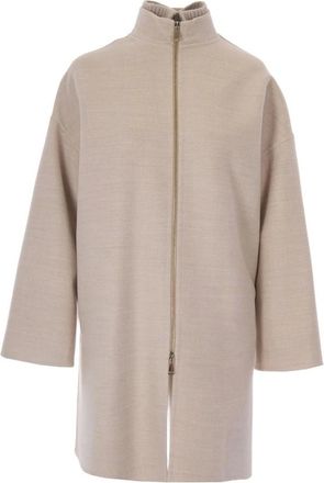 Fabiana Filippi Mujer, Abrigos, Beige, Talla: S