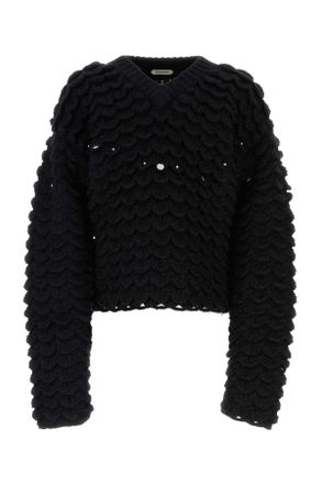 Namacheko Black Wool Blend Sweater