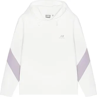 New Balance (WMNS) New Balance Sportswear Hoodie Asia Sizing White Purple 5CC39342-IV
